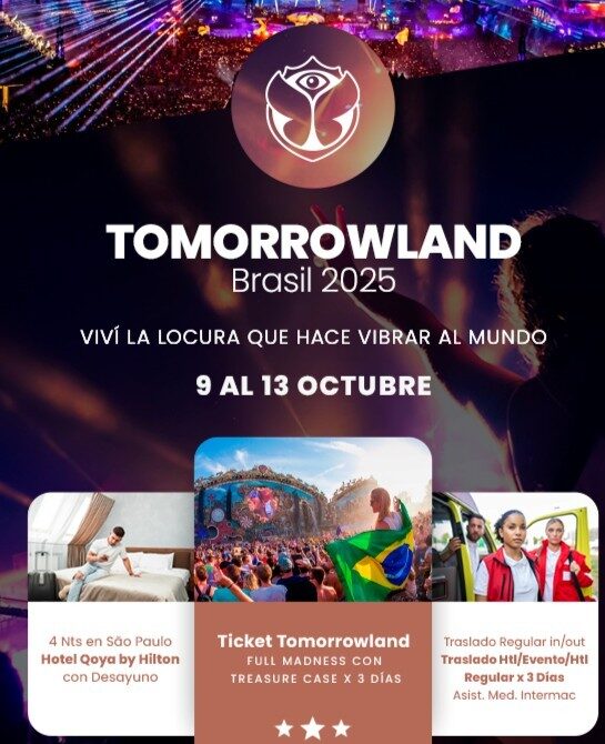 Tomorrowland llega a Brasil